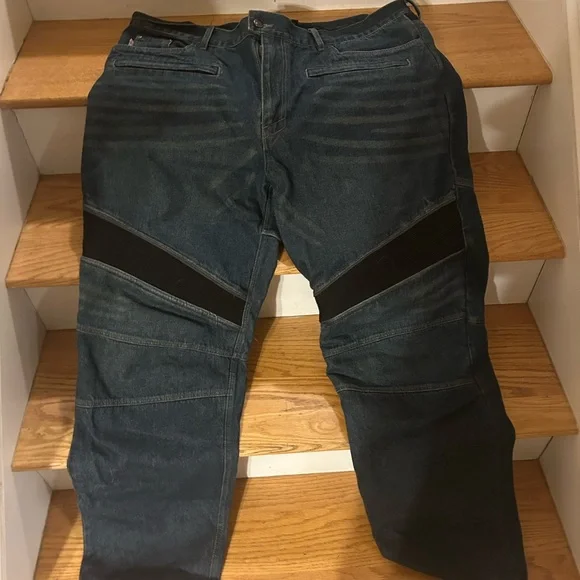 Joe Rocket Men's Accelerator Denim Jeans 42 waist-Designed for Motorcycle Riding - Picture 11 of 16